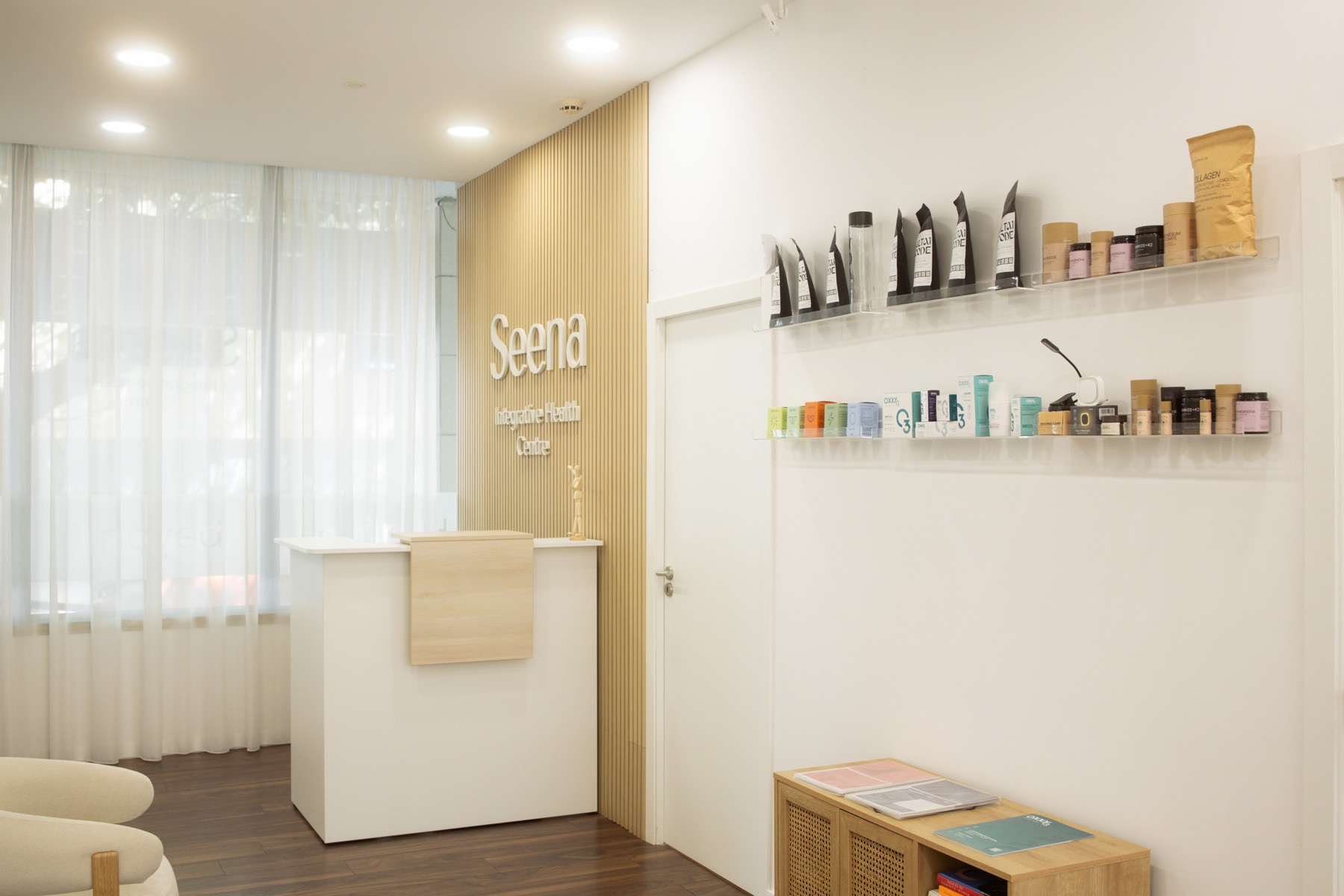 Reception area